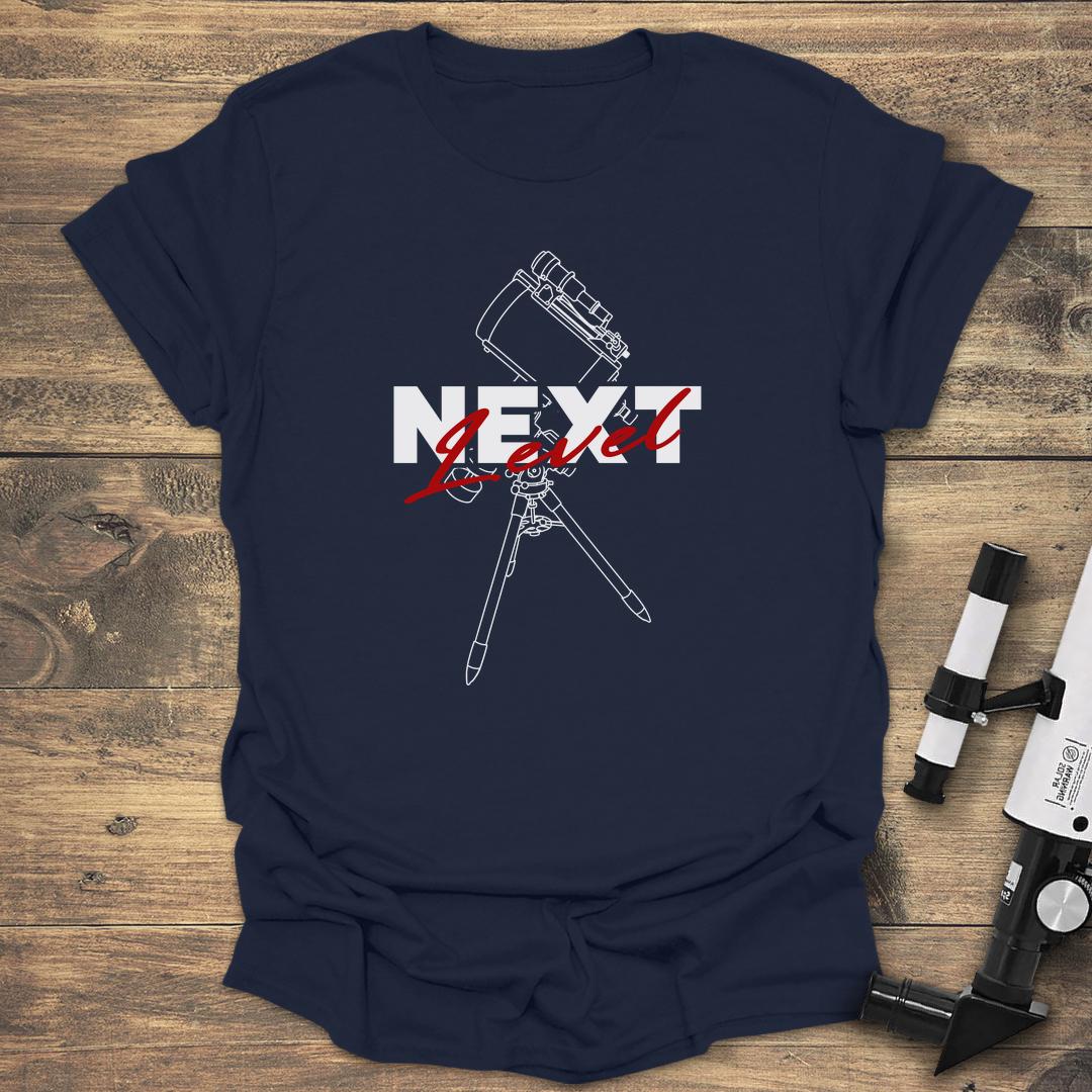 Next Level Astrophotography Rig - Navy T-Shirt