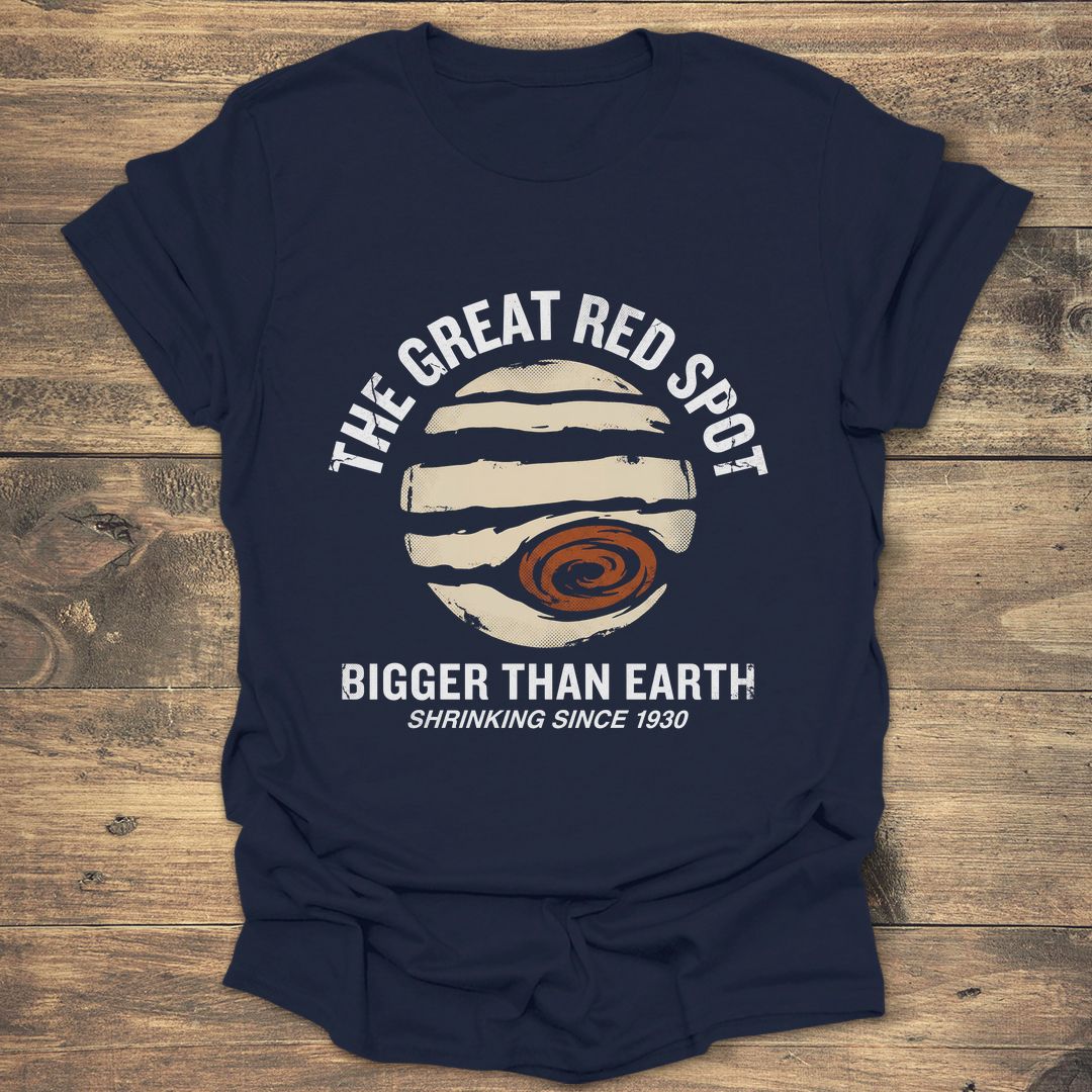 The Great Red Spot - Navy t-shirt