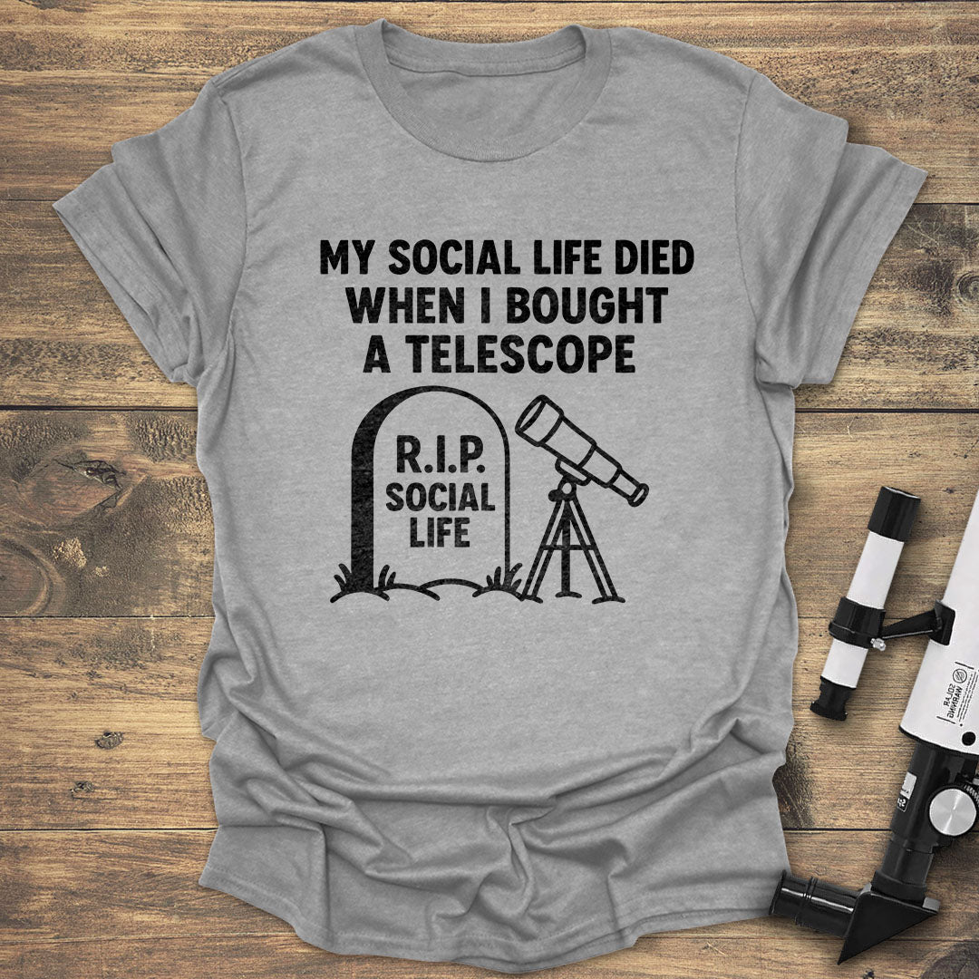 My Social Life - Sport Grey T-Shirt