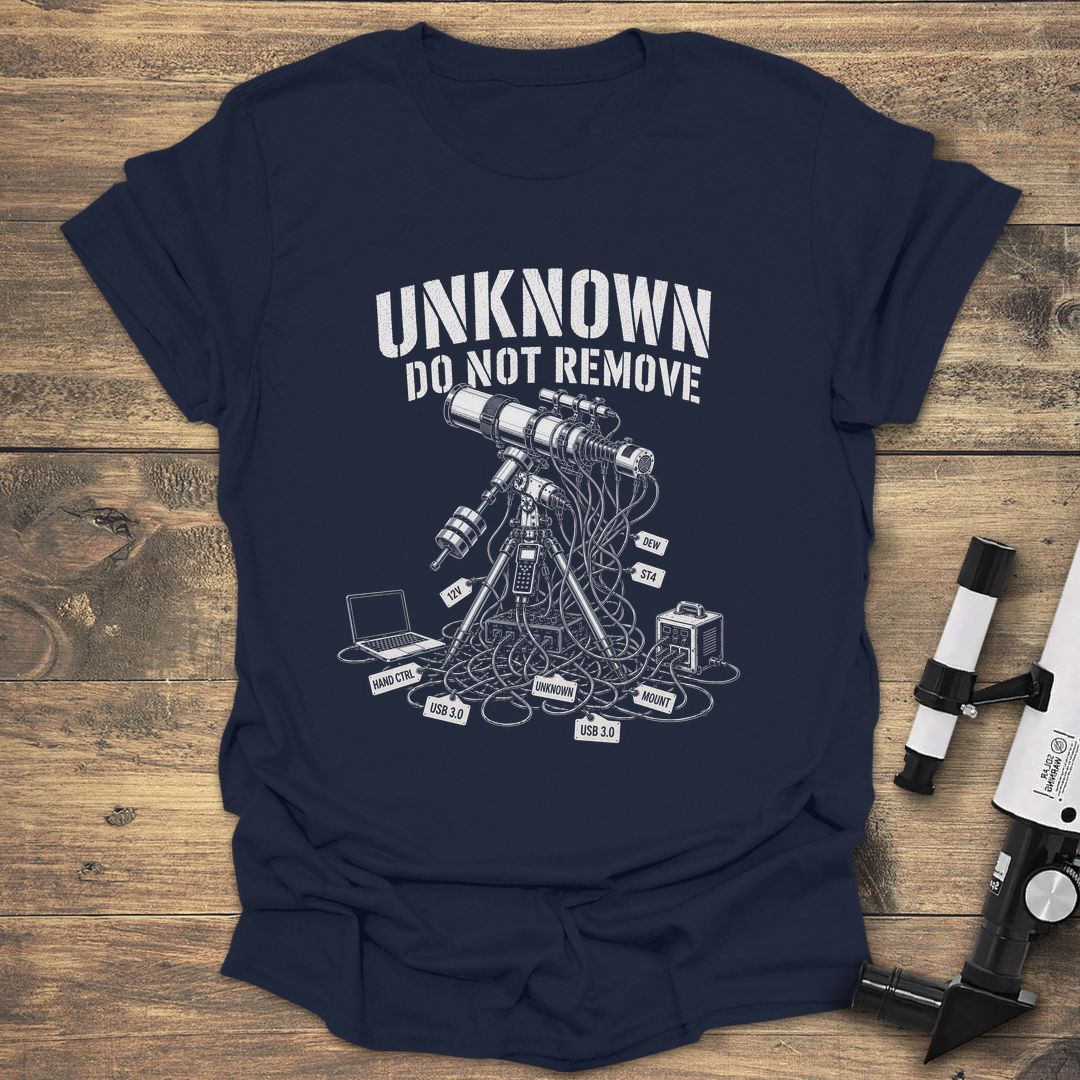 Unknown Do Not Remove - Navy t-shirt
