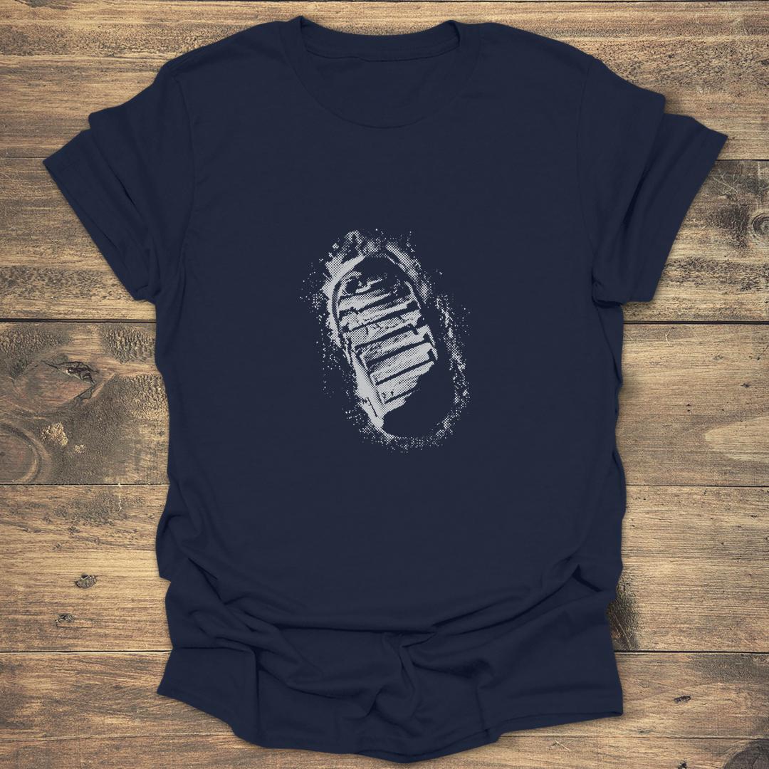 Moon Boot Footprint - Navy T-Shirt