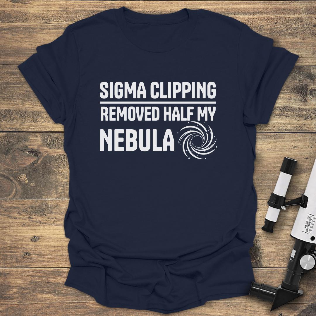 Sigma Clipping - Navy T-Shirt