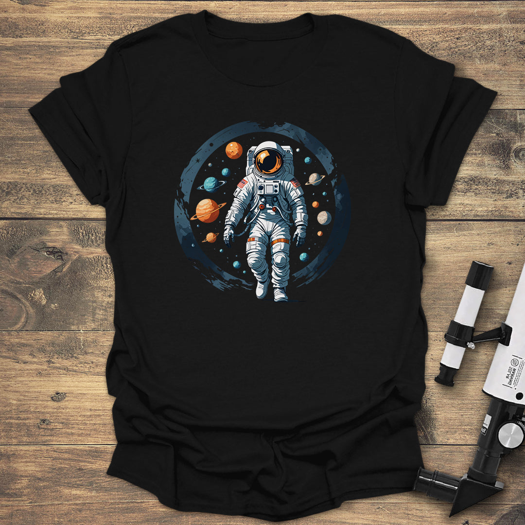 Astronaut & Planets
