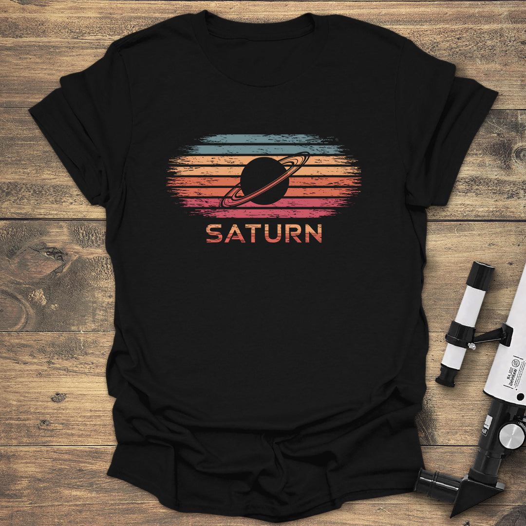 Retro Sunset Saturn
