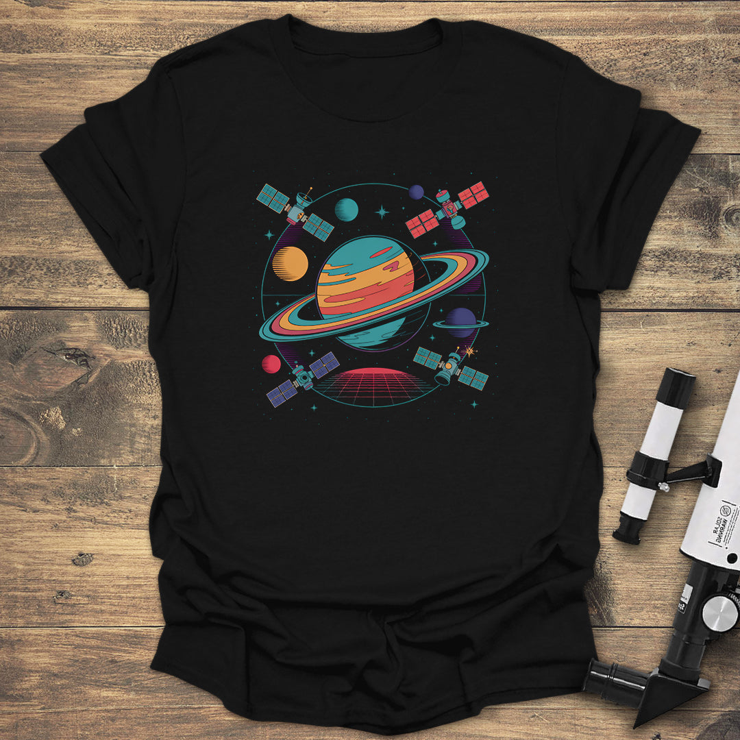 Saturn & Satellites Space