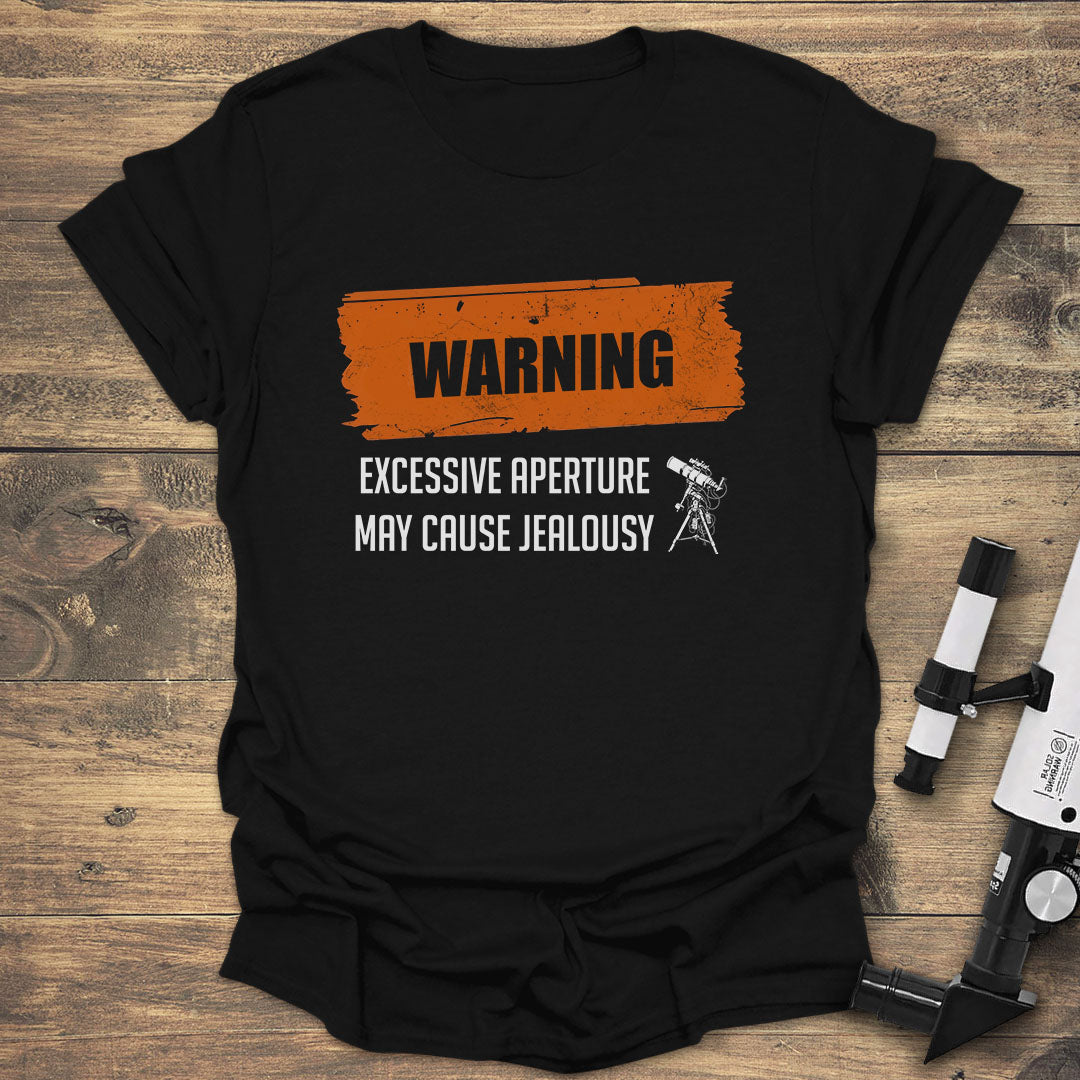 Warning Excessive Aperture