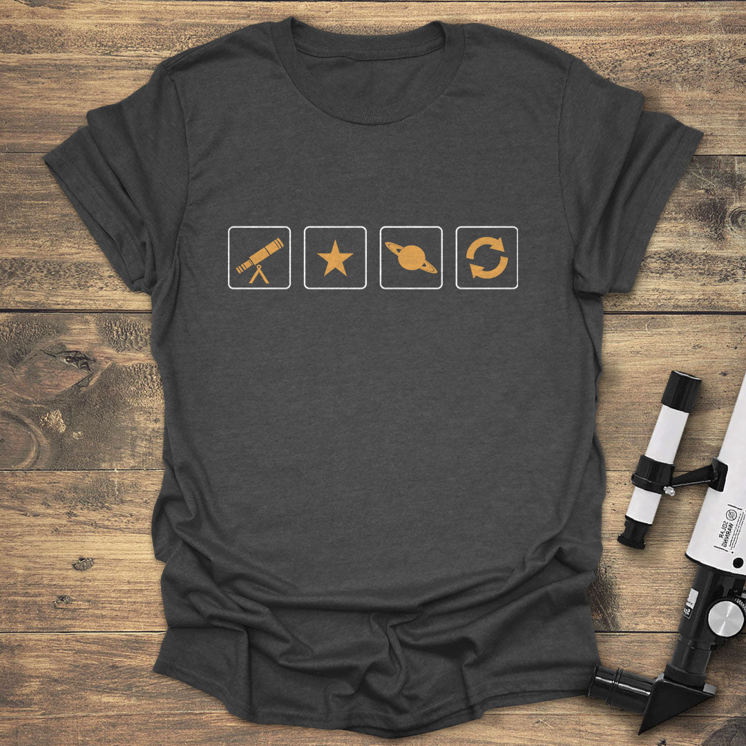 Telescope Star Planet Repeat
