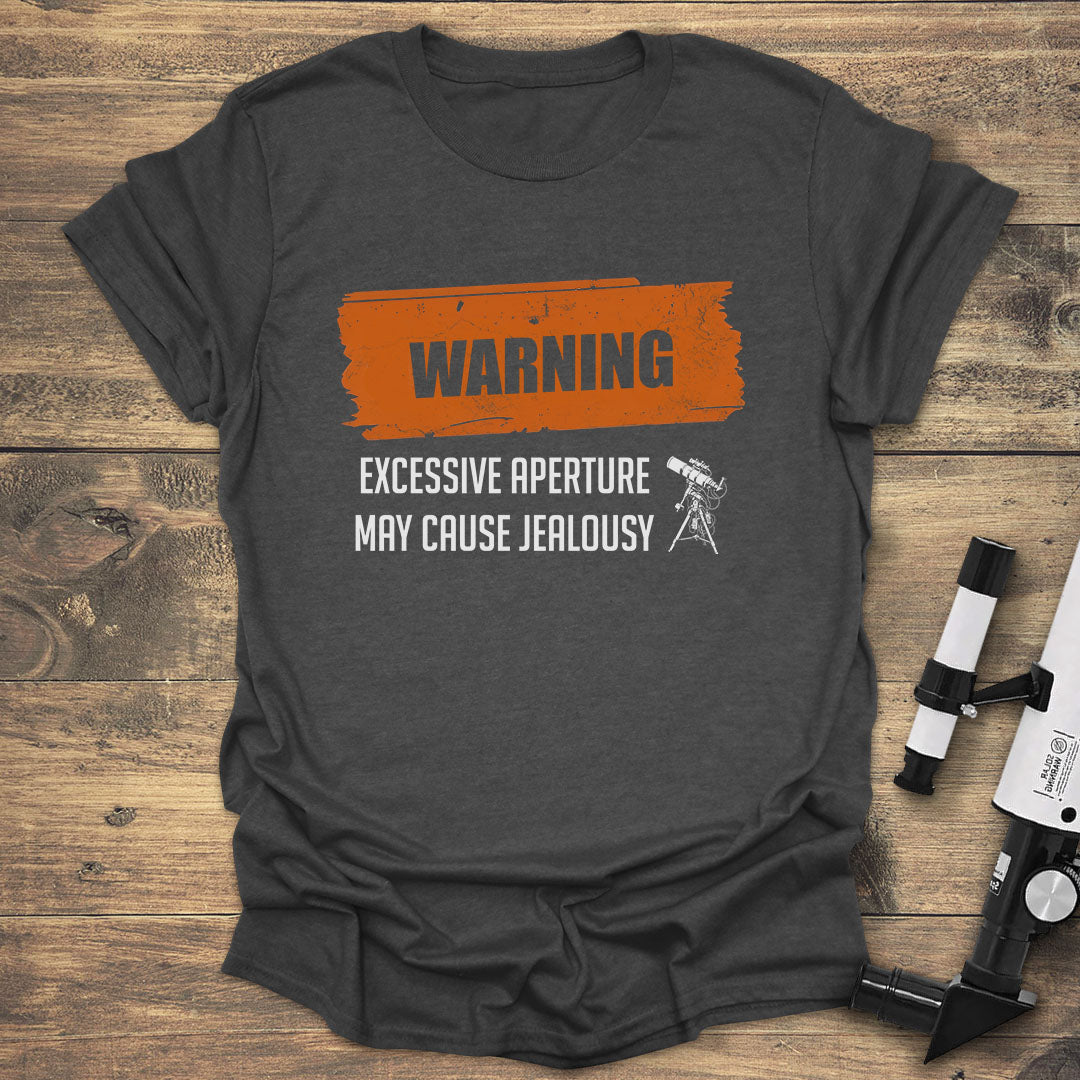 Warning Excessive Aperture