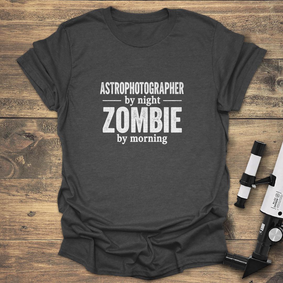 Moonlit Dual Life Form - Dark heather T-Shirt