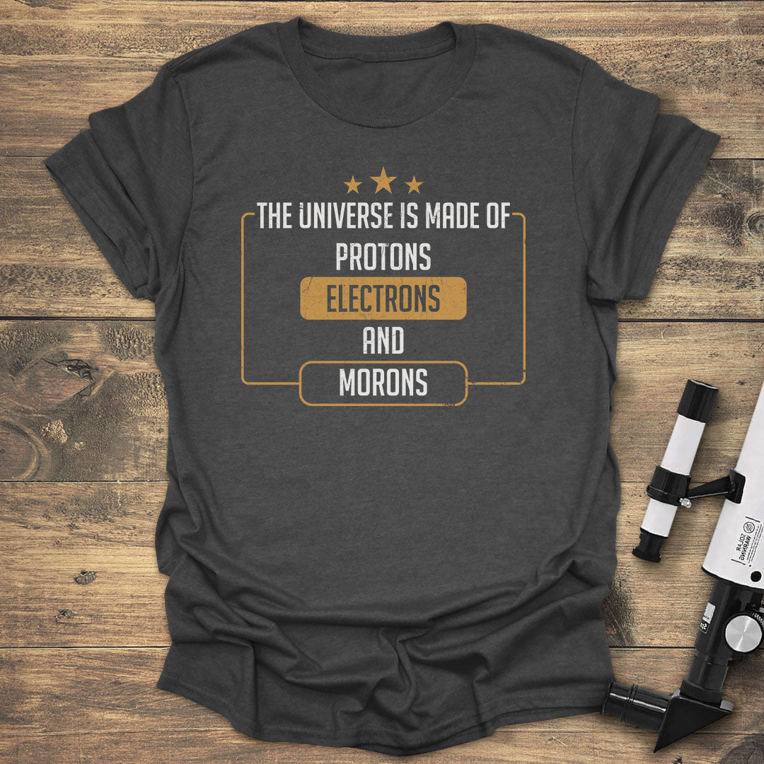 Protons, Electrons and Morons