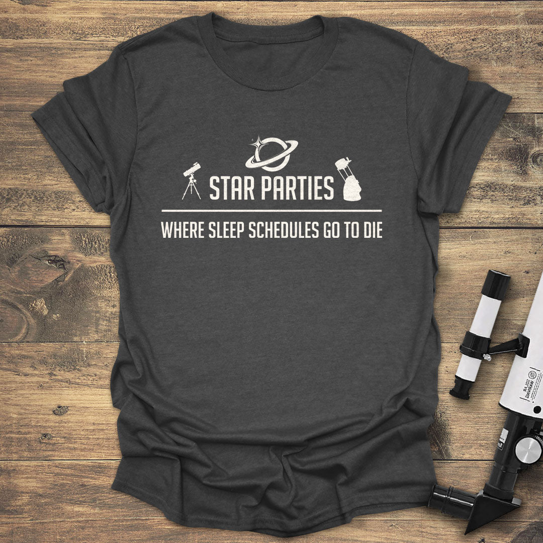Star Parties Where Sleep Dies