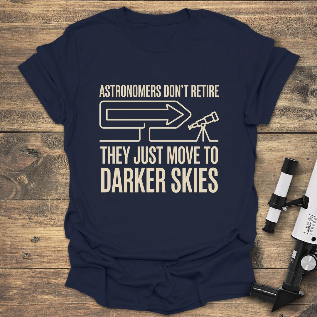 Move To Darker Skies - Navy T-Shirt