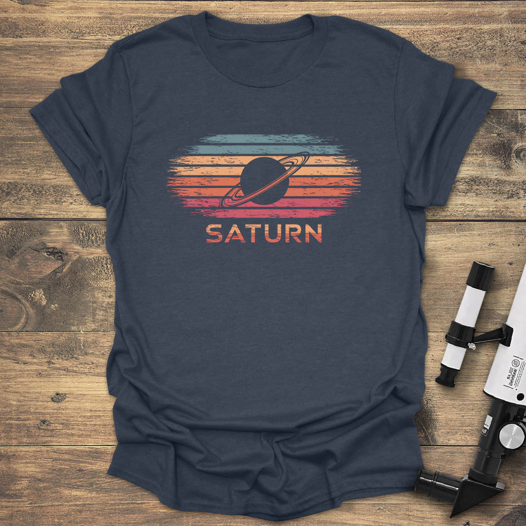Retro Sunset Saturn