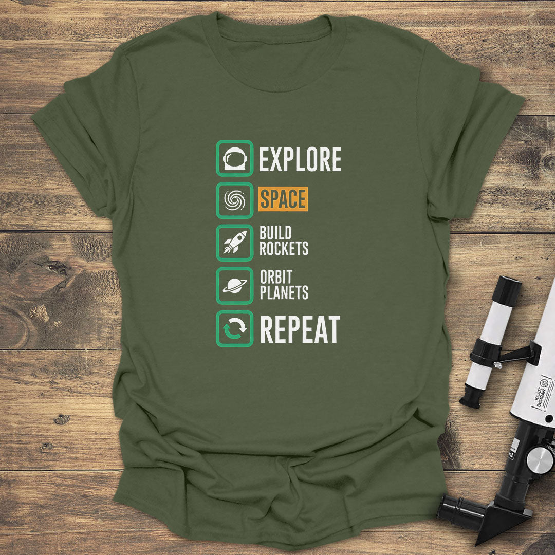 Explore Space Repeat