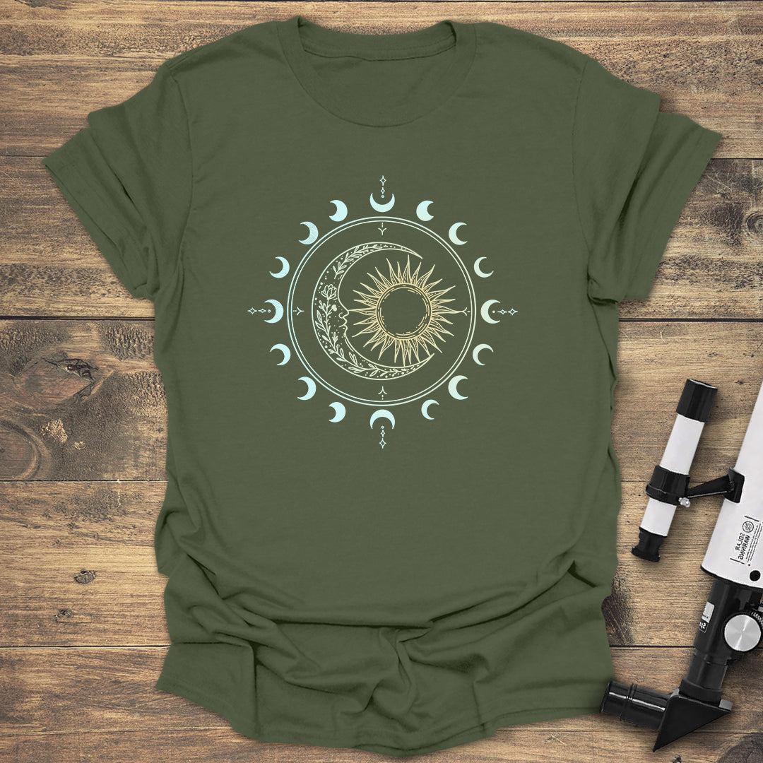 Celestial Sun and Moon