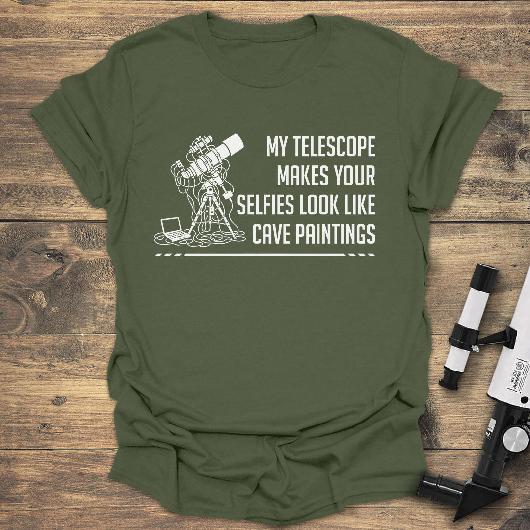 Telescope vs Selfies