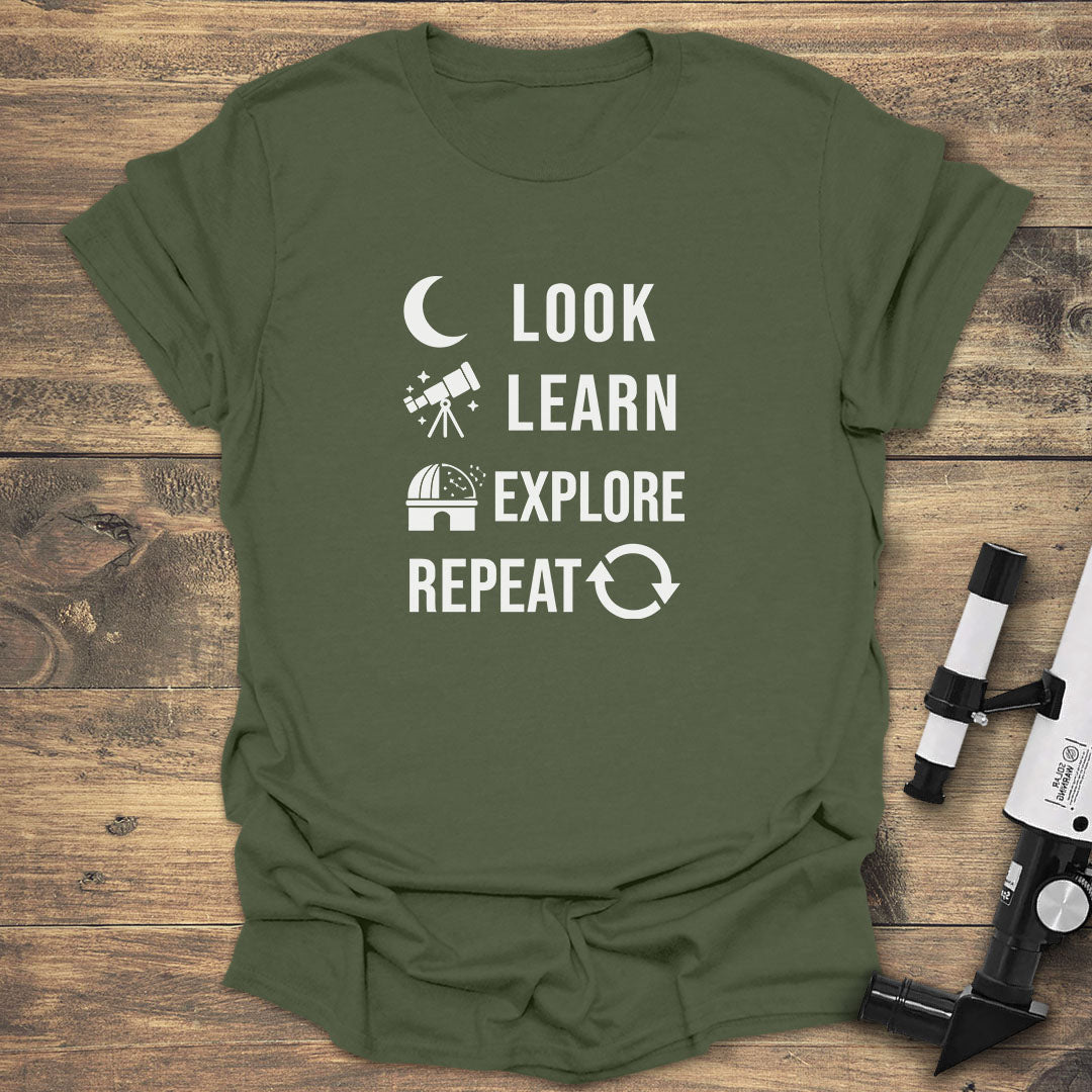 Look Learn Explore Repeat