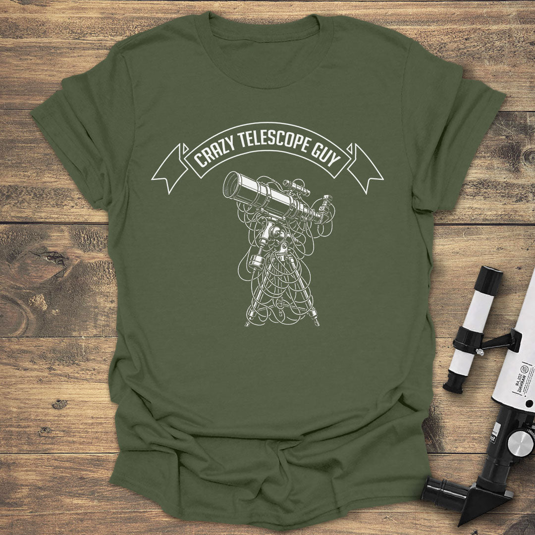 Crazy Telescope Guy
