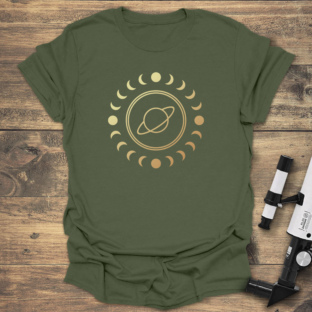 Moon Phases and Saturn