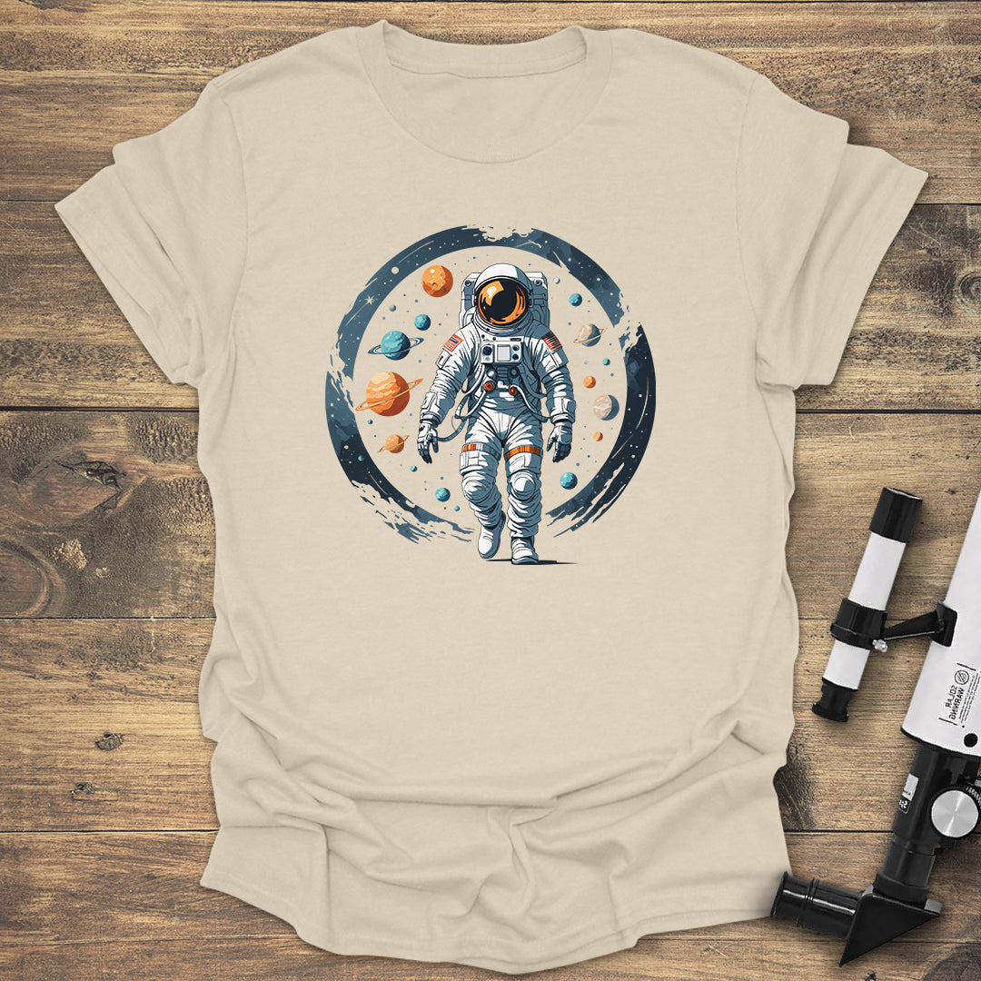 Astronaut & Planets