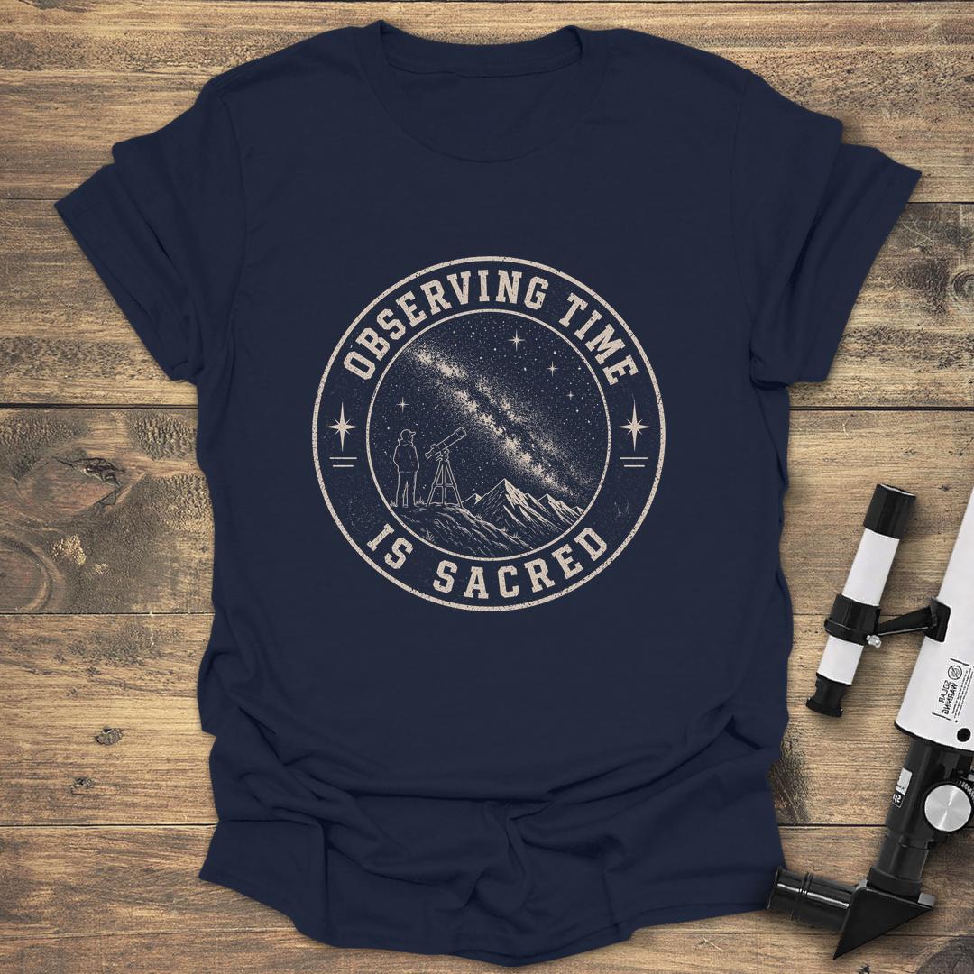 Observing Time is Sacred Vintage - T-Shirt