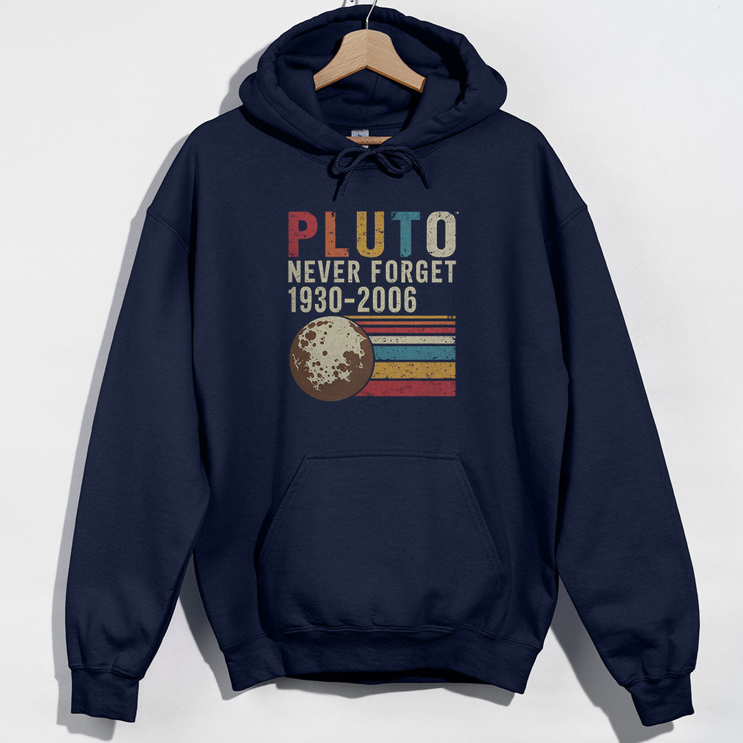 Pluto Never Forget Hoodie - Navy Hoodie