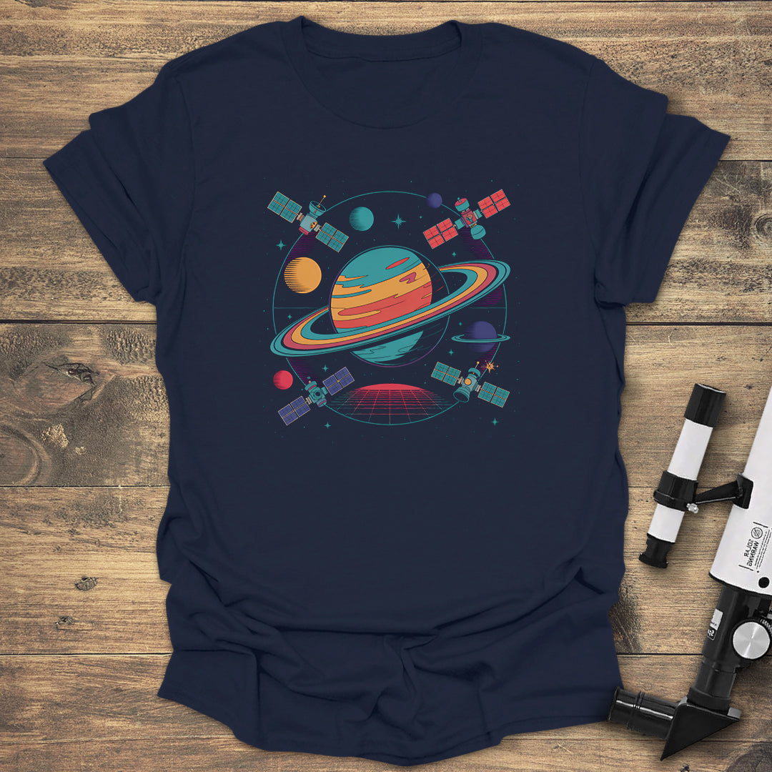 Saturn & Satellites Space