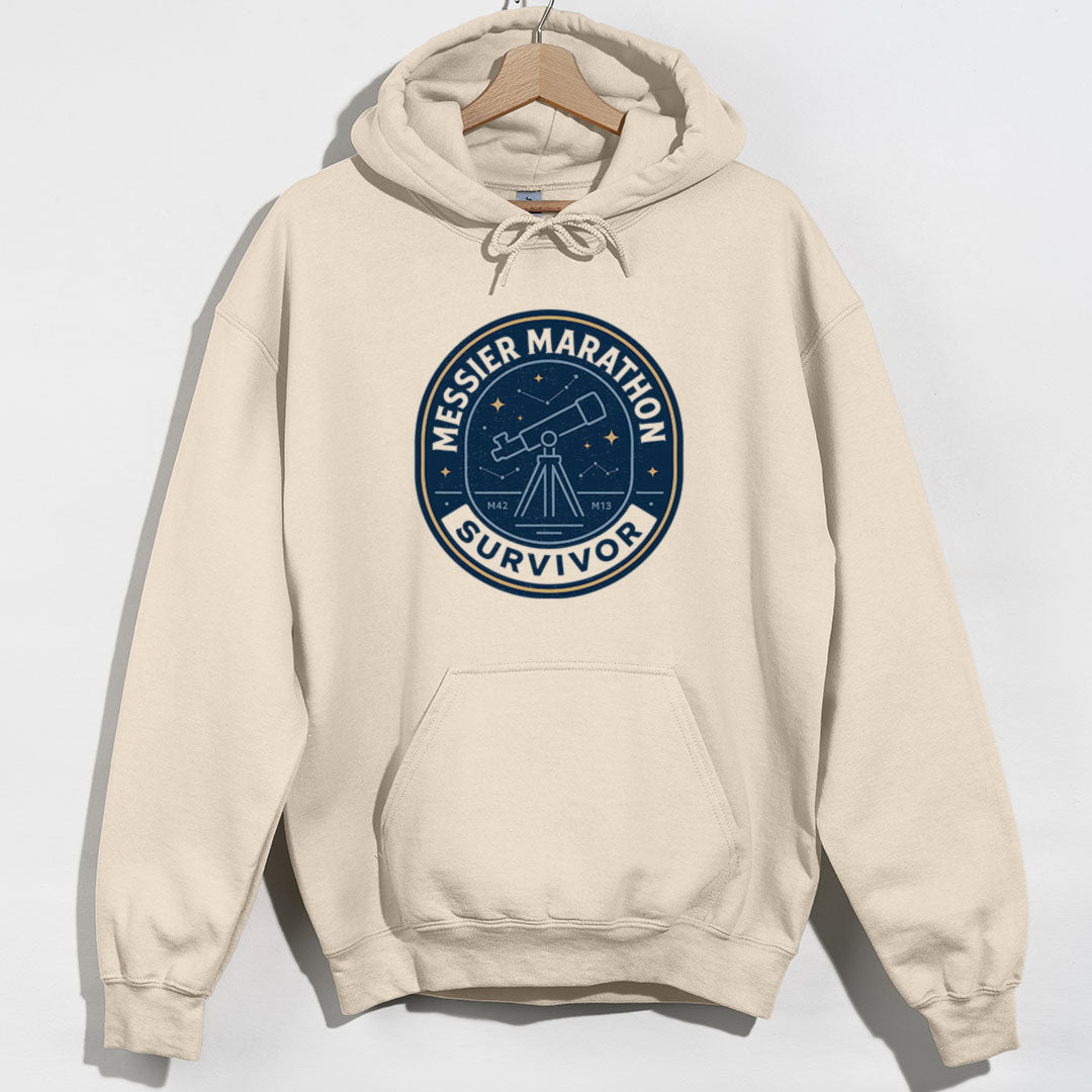 Messier Marathon Survivor Hoodie - Sand Hoodie