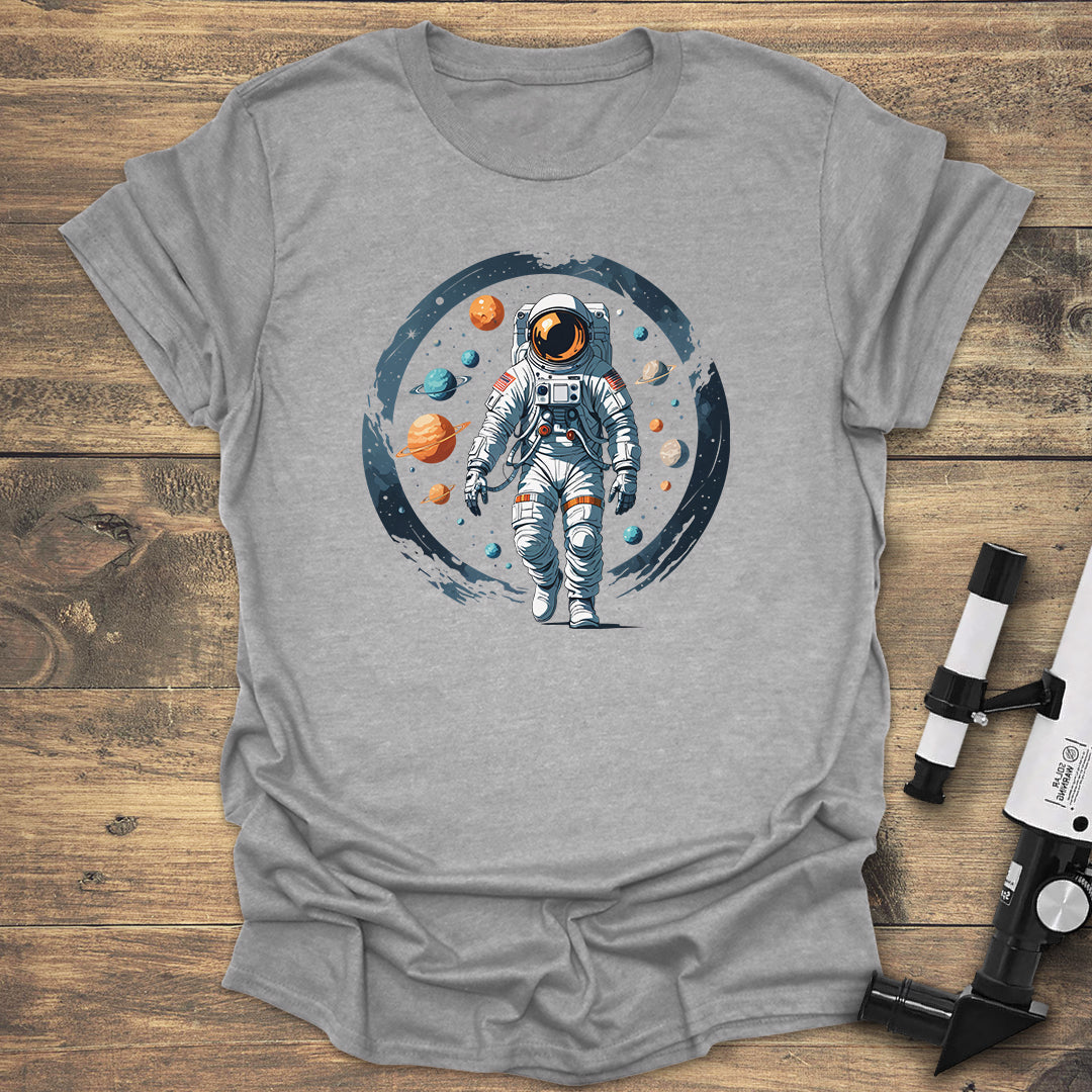 Astronaut & Planets