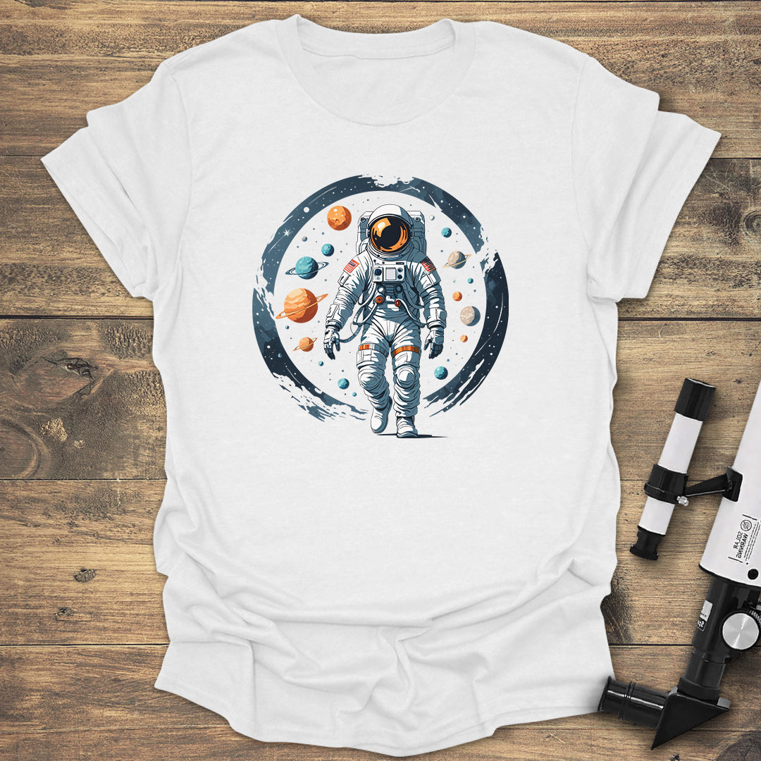 Astronaut & Planets