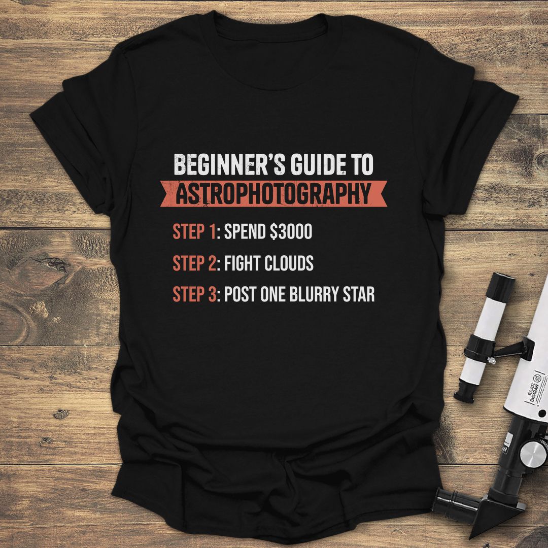 - Black t-shirt
