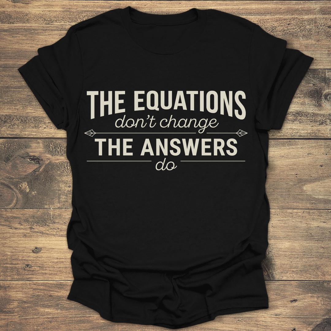 The Equations - Black T-Shirt
