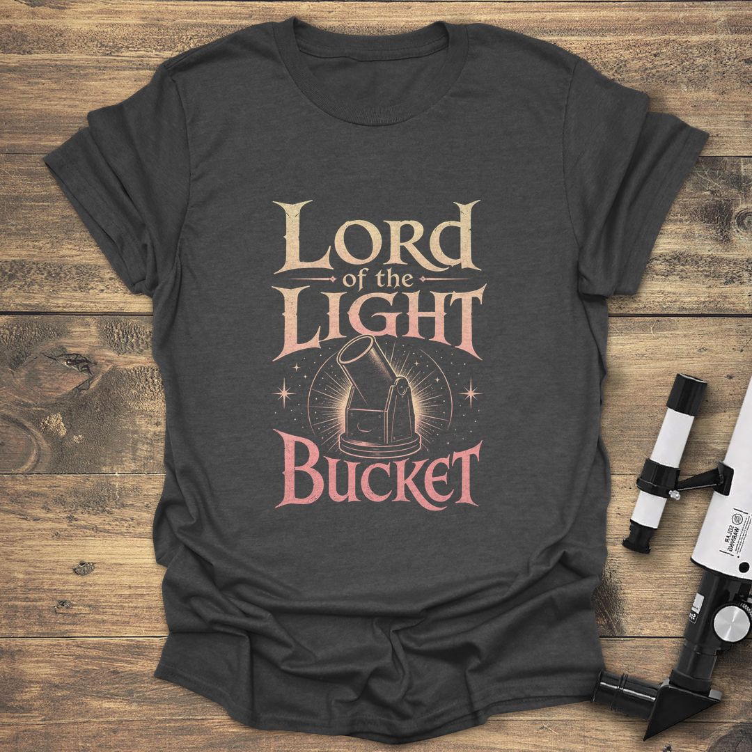 Lord of the Light Bucket - Dark Heather t-shirt