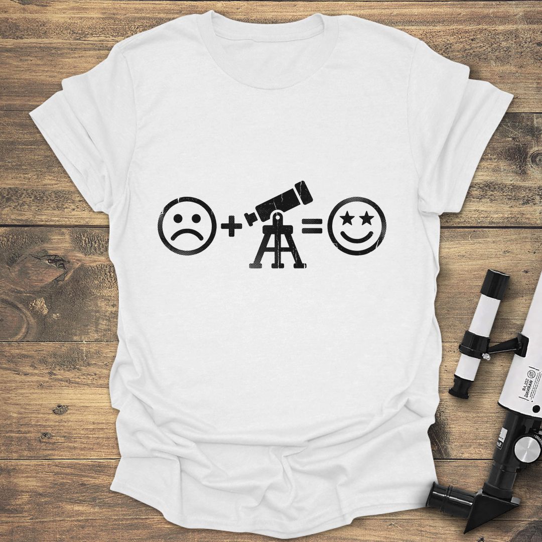 Astronomy Therapy - White t-shirt