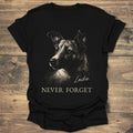 Laika Never Forget - Black T-Shirt