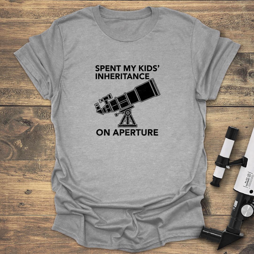 Spent My Kids Inheritance - Sport Grey T-Shirt
