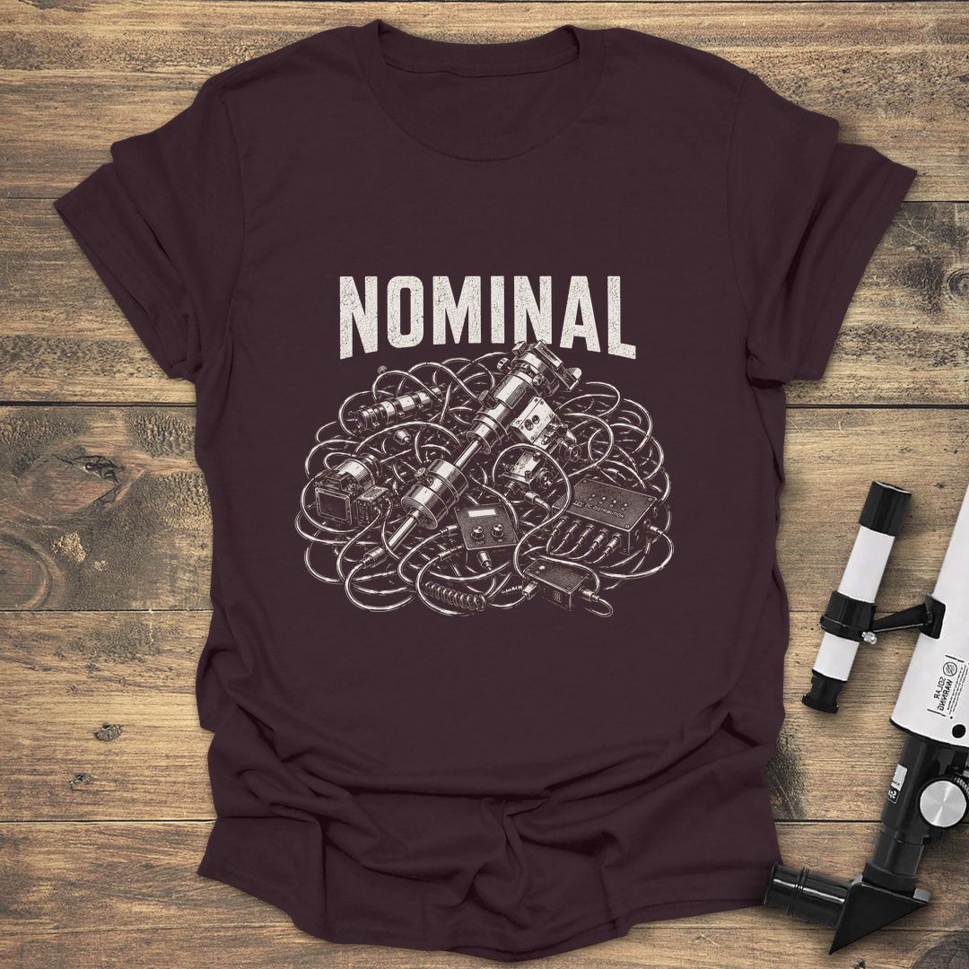 Nominal Cable Chaos - Dark Chocolate t-shirt