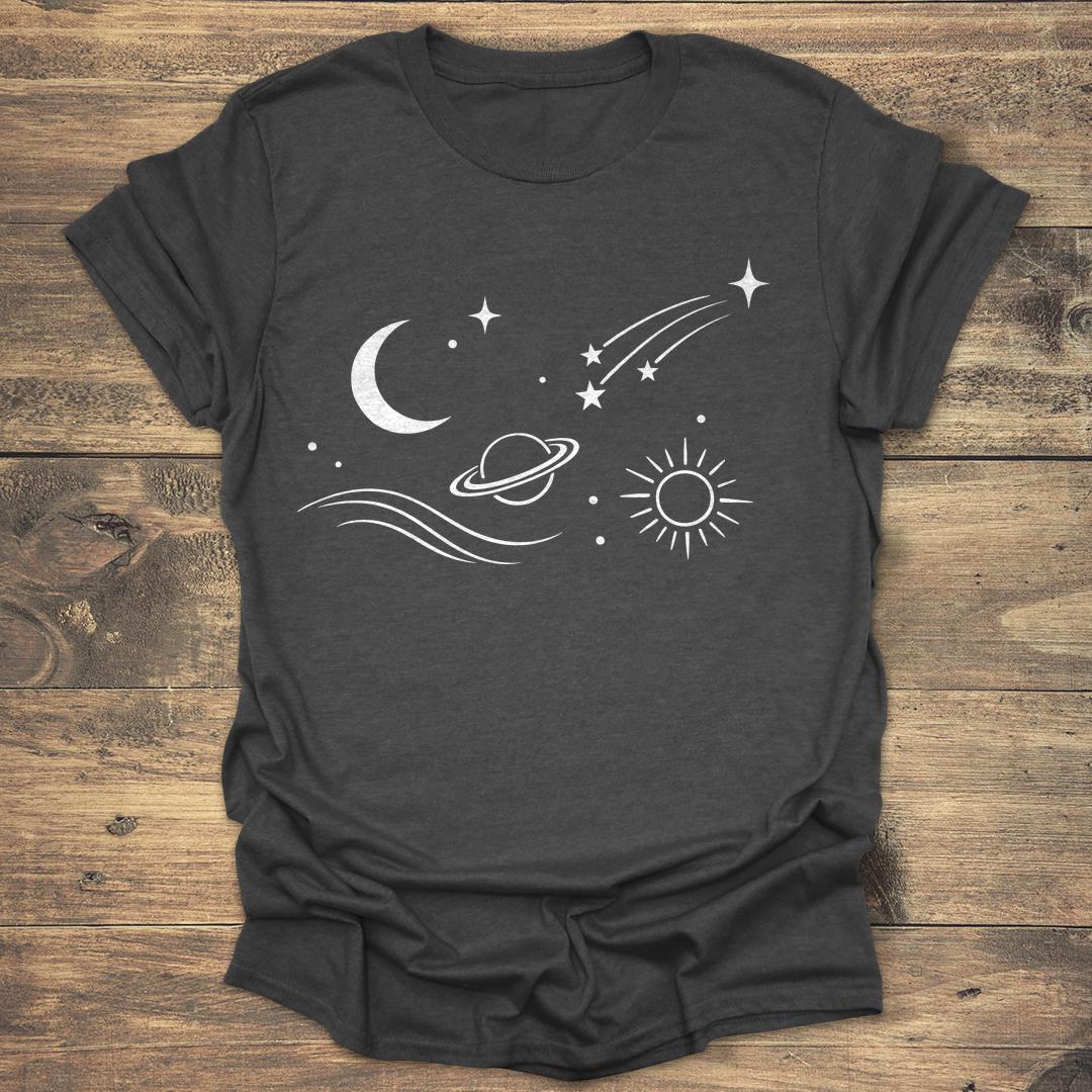 Celestial Tide - Dark heather T-Shirt
