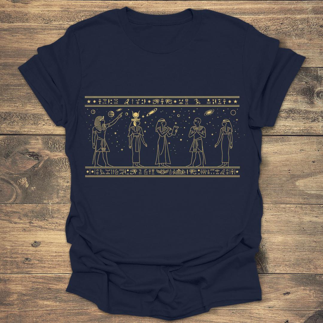 Ancient Egyptian Astronomy - Navy T-Shirt
