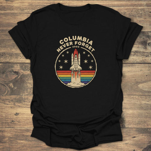 Columbia Never Forget 2003 - Black T-Shirt