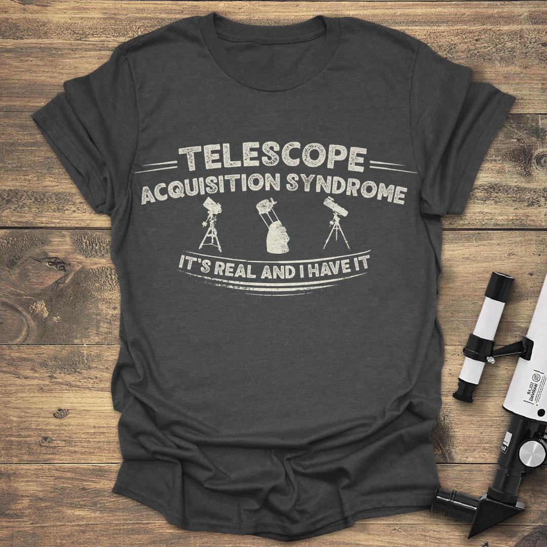 Telescope Acquisition Syndrome - Dark heather T-Shirt