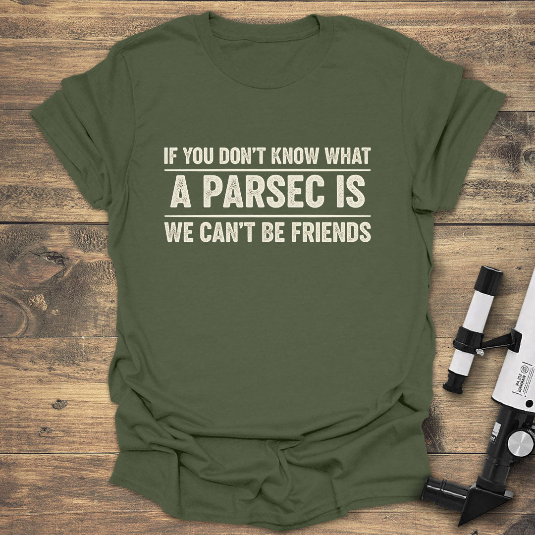 Parsec Pals - Military Green T-Shirt