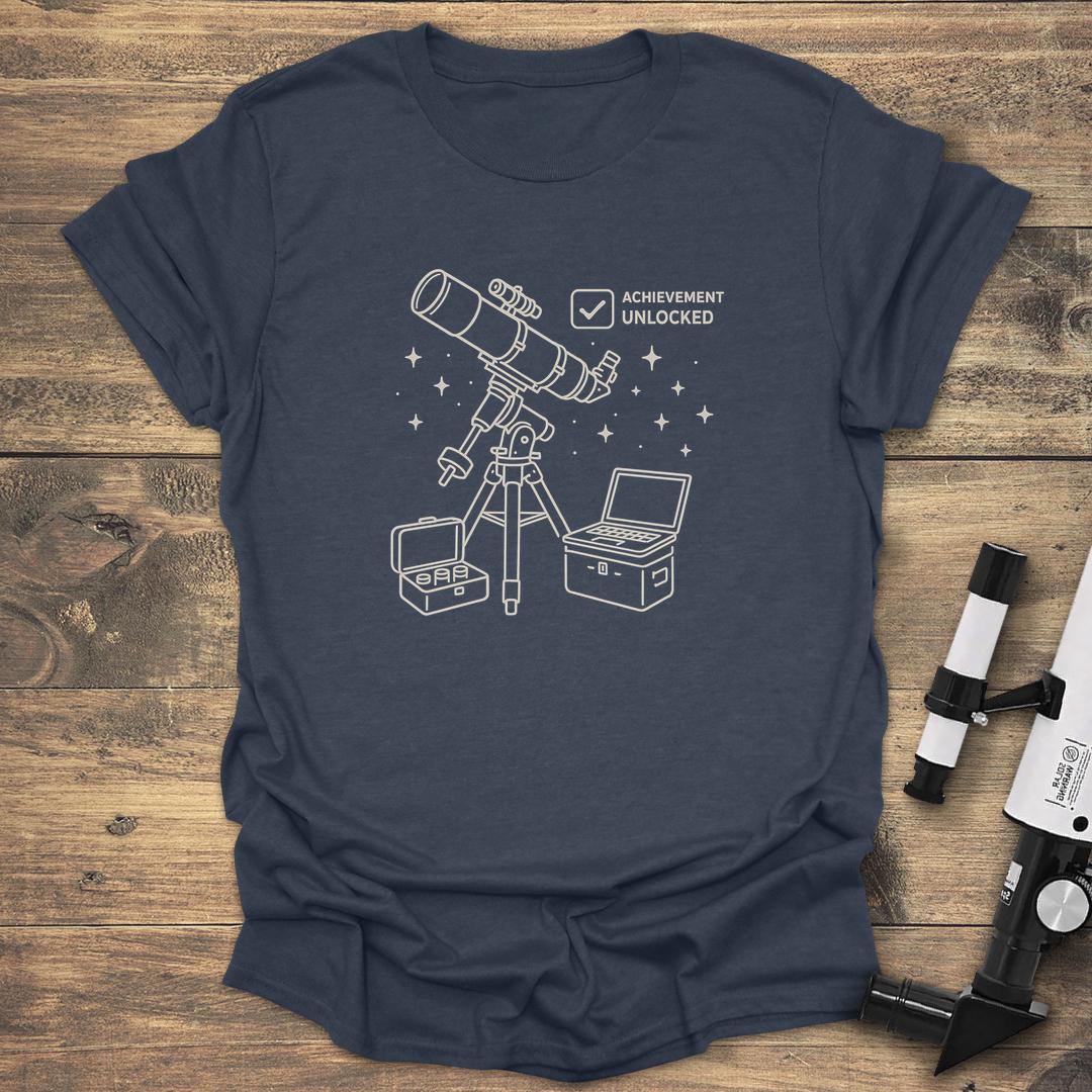 Achievement Unlocked - Heather Navy T-Shirt