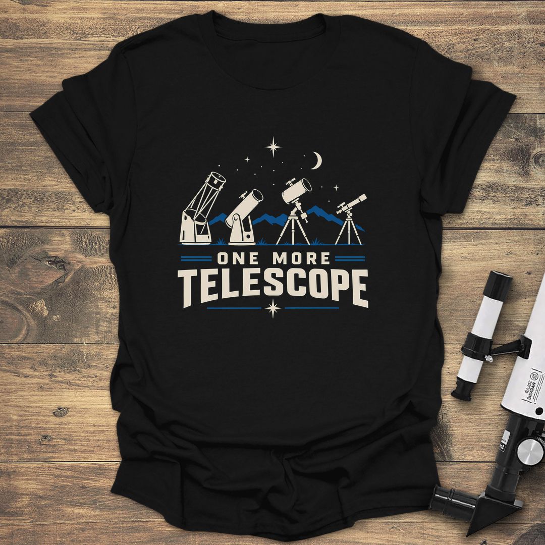 One More - Black t-shirt