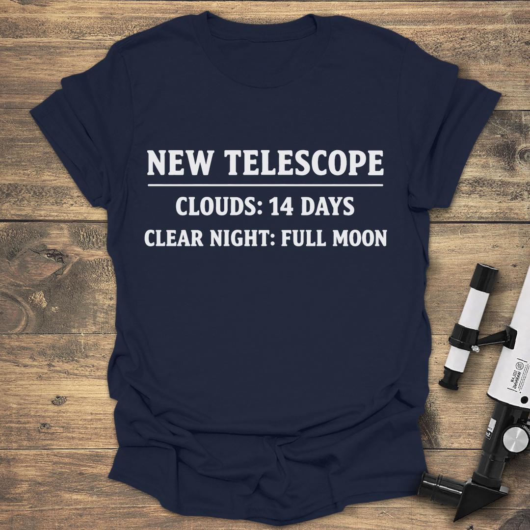 New Telescope Curse - Navy T-Shirt