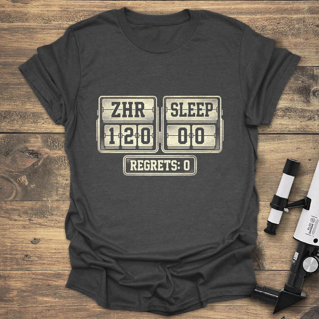 ZHR Scoreboard Meteor Shower - Dark heather T-Shirt