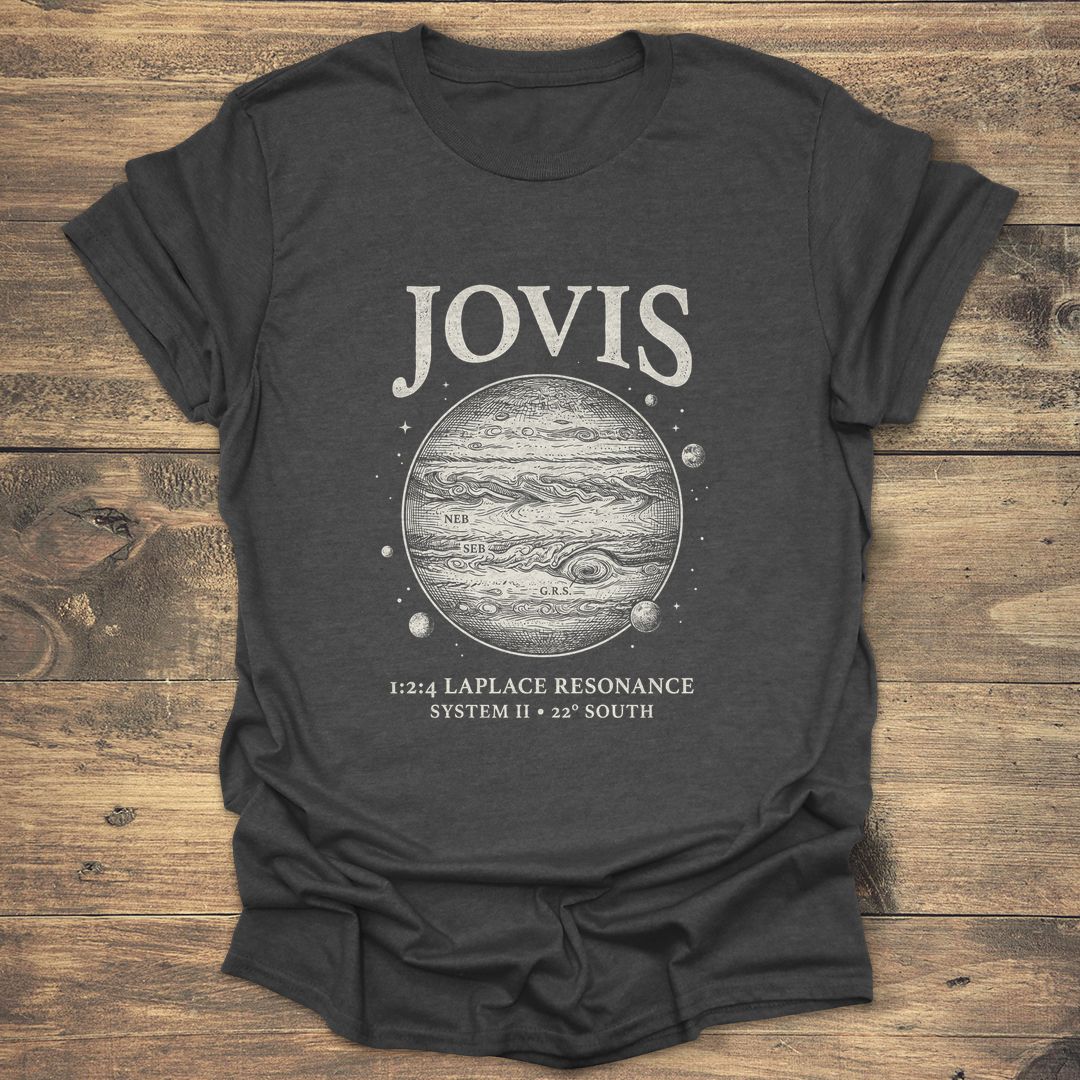 Jovis Jupiter Laplace Resonance - Dark heather T-Shirt