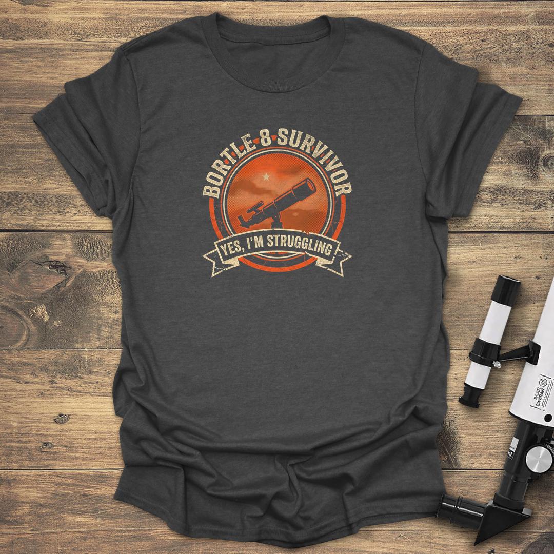 Bortle 8 Survivor - Dark heather T-Shirt
