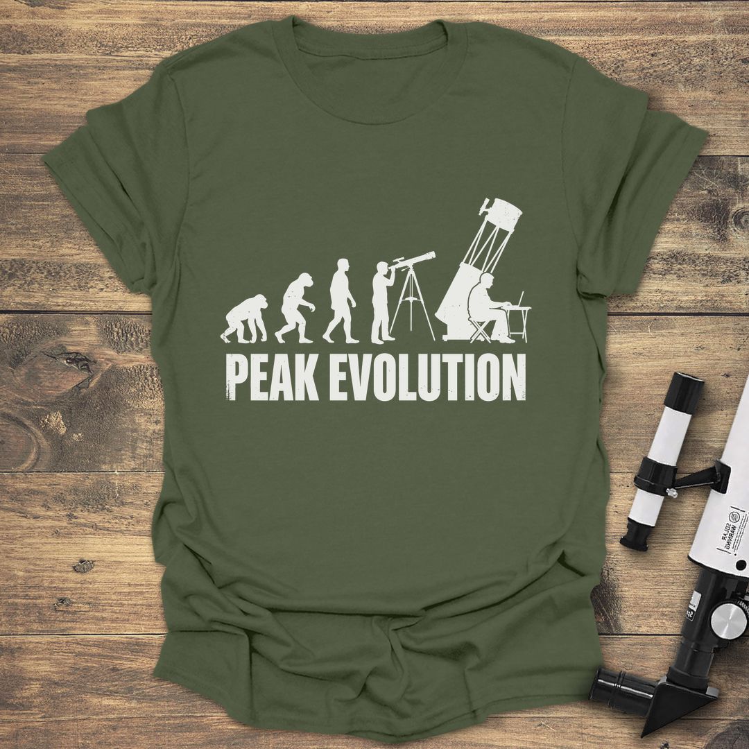 Peak Evolution - Military Green T-Shirt