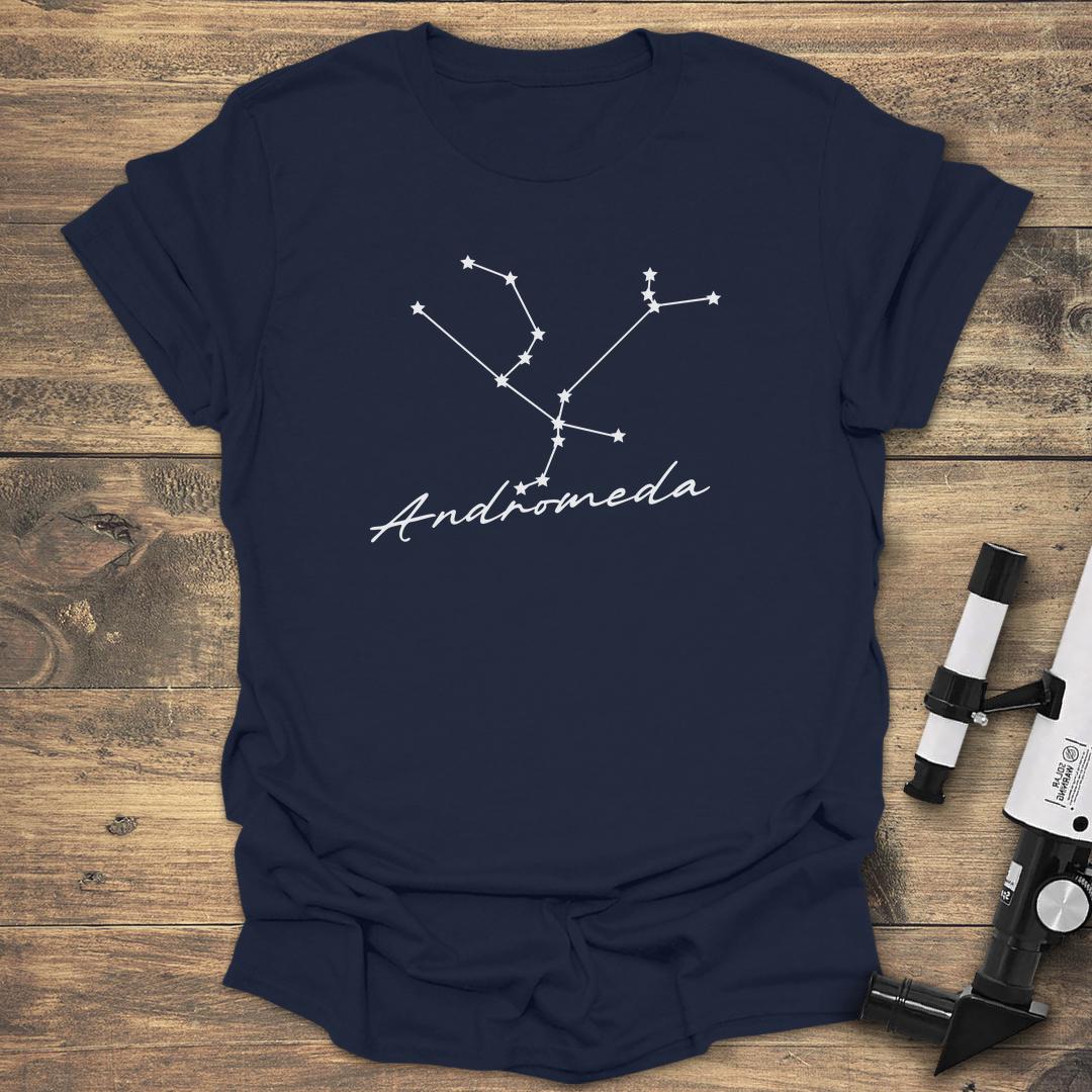 Andromeda Constellation - Navy T-Shirt